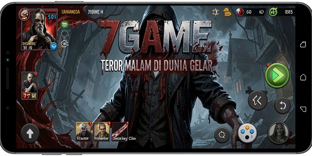 Gameplay mendebarkan di dunia kegelapan di 7GAME.
