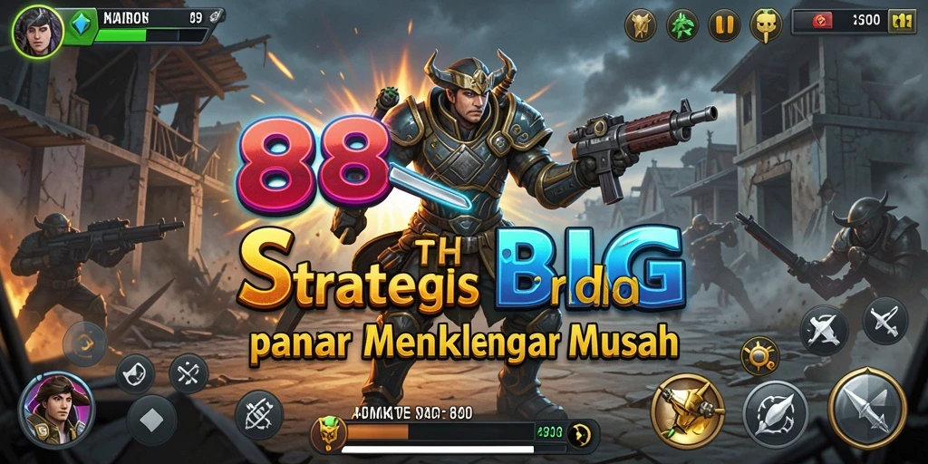Tangkapan layar utama dari gameplay <strong>88BIG</strong> yang menampilkan strategi serangan.