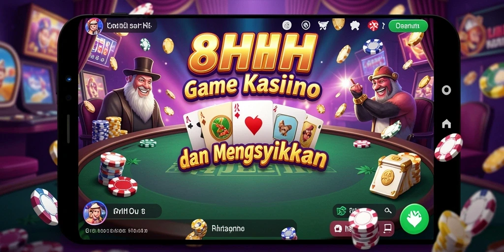 Tampilan menarik dari permainan Kasino di 8HHH.