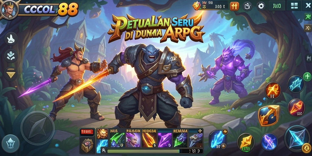 Tampilan gameplay COCOL88 yang menarik dengan aksi pertarungan yang seru.