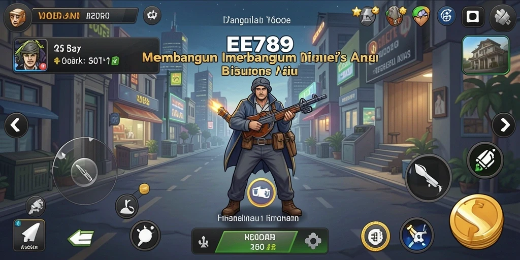 Tampilan gameplay EE789 yang menggugah selera dan menantang.