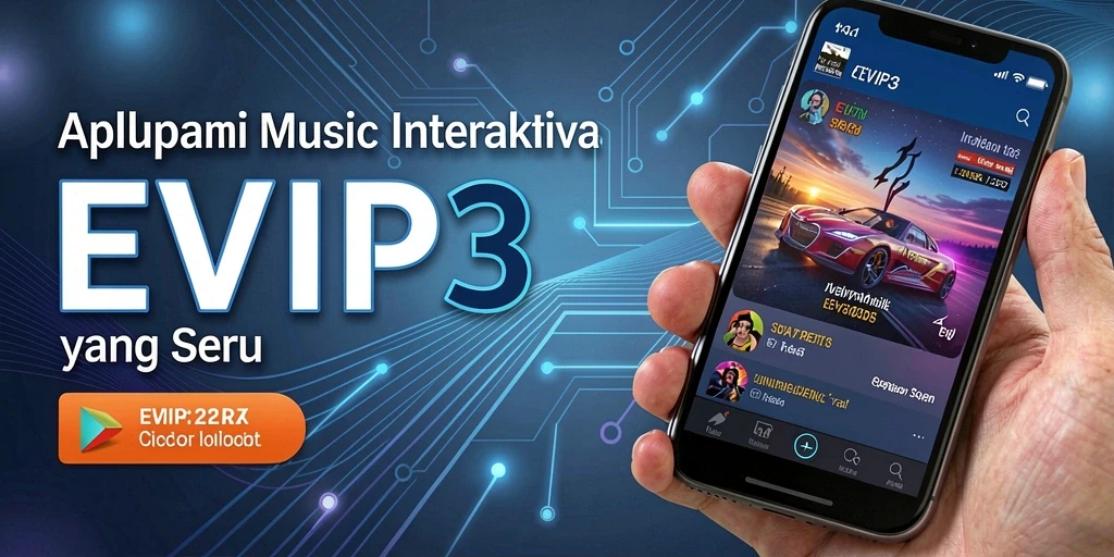 Tampilan gameplay EVIP3 yang interaktif dan menarik.
