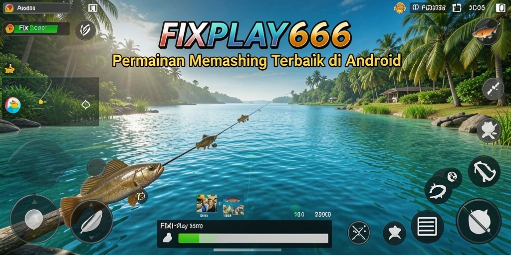 Tangkapan ikan menakjubkan dalam gameplay FIXPLAY666.