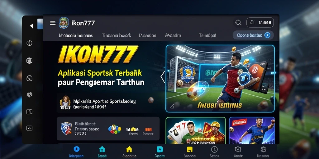 Tampilan menarik saat bermain taruhan di IKON777.