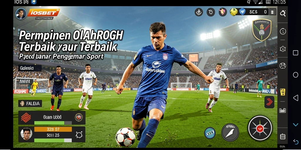 Screenshot gameplay <strong>IOSBET</strong> dengan aksi mendebarkan olahraga.