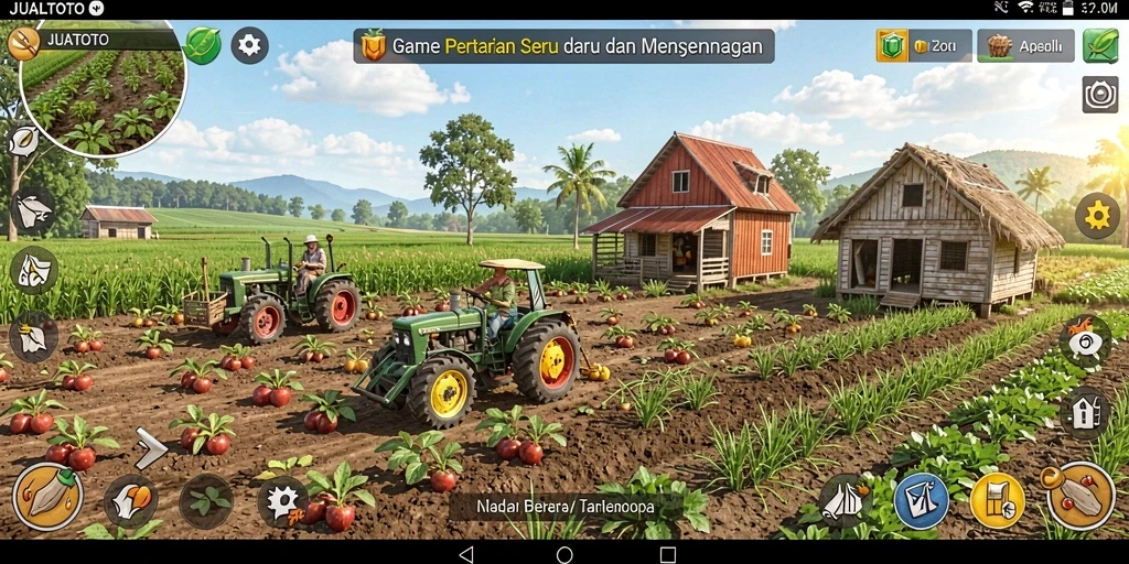 Tampilan gameplay JUALTOTO yang seru dan interaktif.