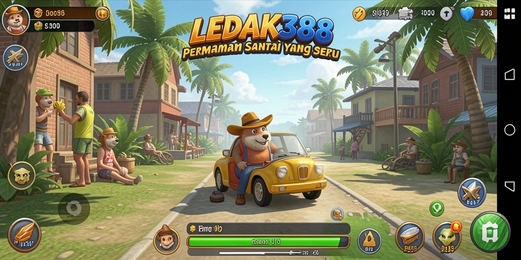 Tampilan gameplay LEDAK388 yang menarik dan menghibur.