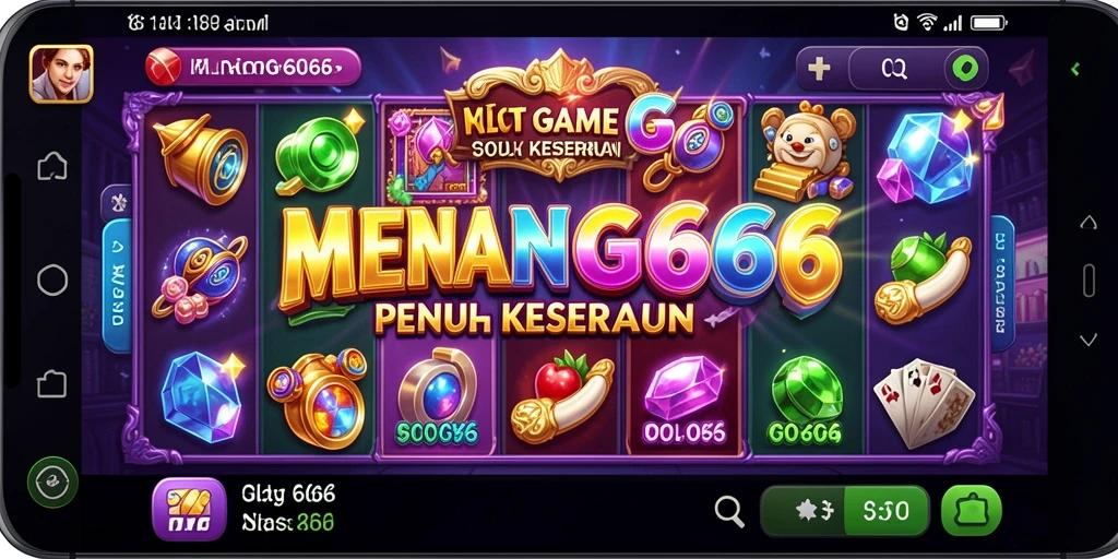 Tampilan gameplay Slot yang seru dalam MENANG666.