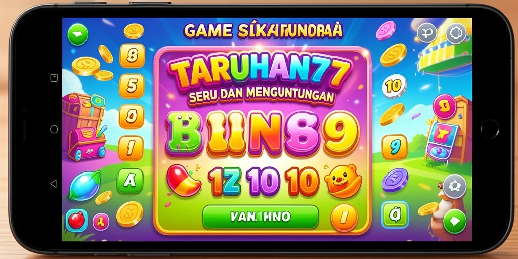 Tangkapan layar gameplay TARUHAN77 menunjukkan momen seru dalam bermain Bingo.